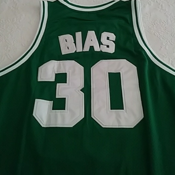 len bias jersey mitchell and ness